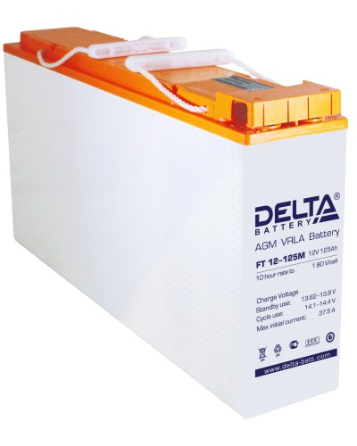 Delta FT 12-125 M. Аккумулятор герметичный свинцово-кислотный. Delta в Екатеринбурге