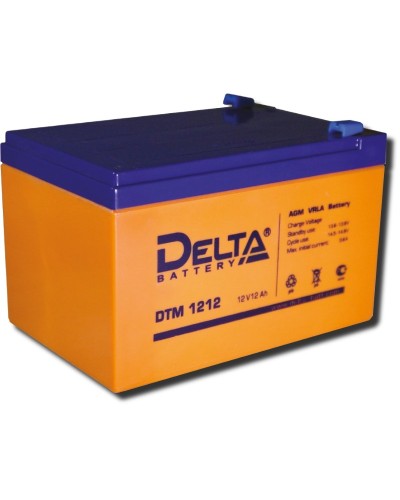 Delta DTM 1212. Аккумулятор герметичный свинцово-кислотный. Delta в Екатеринбурге