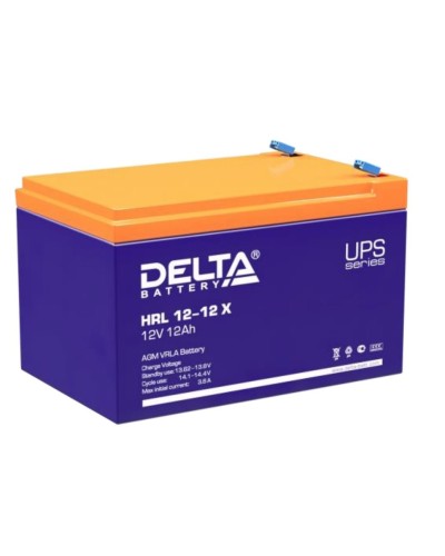 Delta HRL 12-12 X. Аккумулятор герметичный свинцово-кислотный. Delta в Екатеринбурге