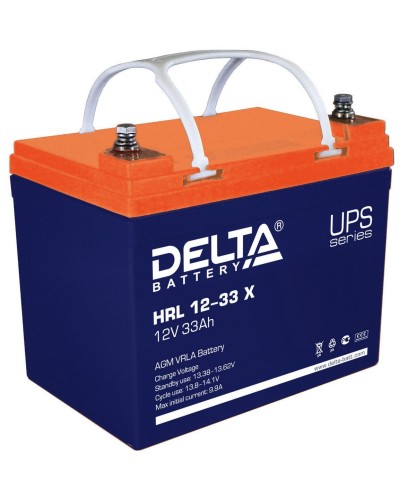 Delta HRL 12-33 X. Аккумулятор герметичный свинцово-кислотный. Delta в Екатеринбурге