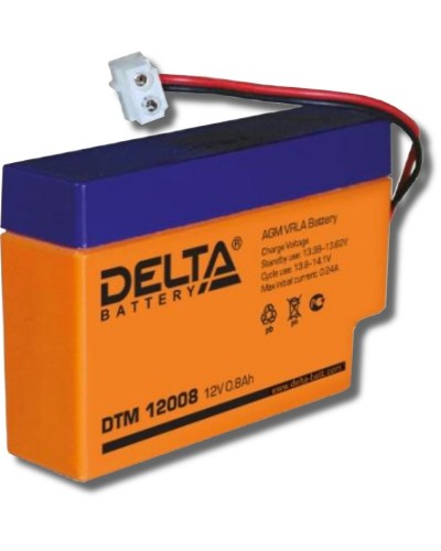 Delta DTM 12008. Аккумулятор герметичный свинцово-кислотный. Delta в Екатеринбурге