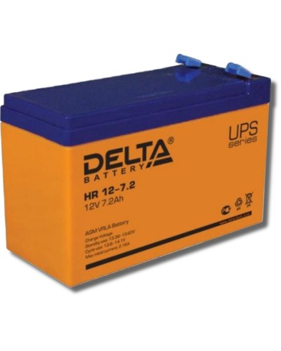 Delta HR 12-7.2. Аккумулятор герметичный свинцово-кислотный. Delta в Екатеринбурге