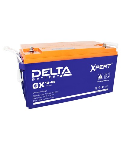 Delta GX 12-65. Аккумулятор герметичный свинцово-кислотный. Delta в Екатеринбурге