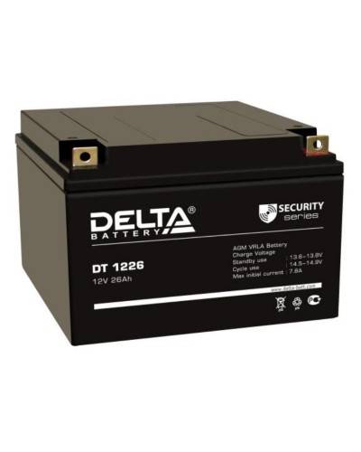Delta DT 1226. Аккумулятор герметичный свинцово-кислотный. Delta в Екатеринбурге