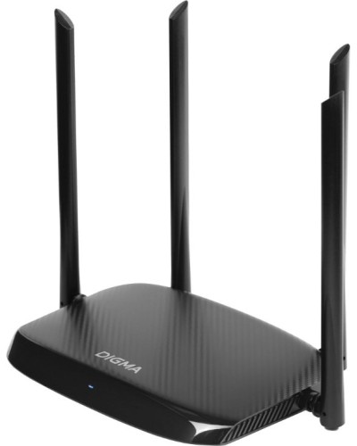 DWR-AC1202 AC1200 10/100/1000BASE-TX черный. Роутер беспроводной. Digma в Екатеринбурге