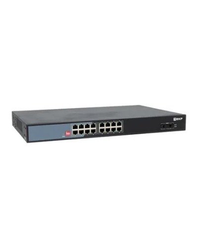 TSX-U-2GX/SFP-16GTP-R. Промышленный неуправляемый коммутатор. EKF в Екатеринбурге