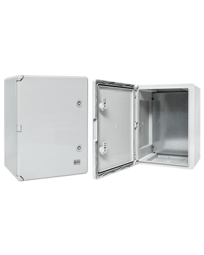 Бокс пластиковый с монтажной платой 500х400х180 IP65 PROxima (PB65MP006). Бокс пластиковый антивандальный. EKF в Екатеринбурге