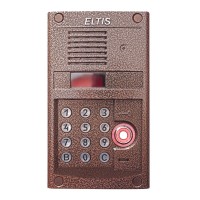 DP300-TD22 (медь). Блок вызова домофона. ELTIS