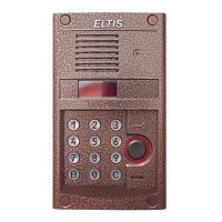 DP400-RD24 (медь). Блок вызова домофона. ELTIS