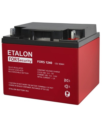 ETALON FORS 1240. Аккумулятор герметичный свинцово-кислотный. ETALON в Екатеринбурге