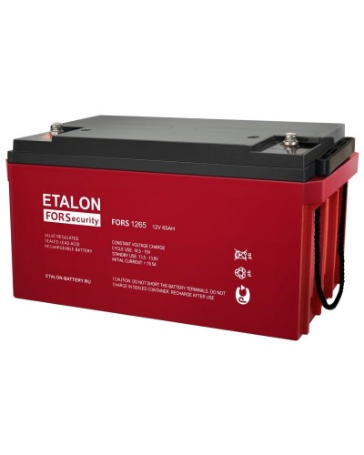 ETALON FORS 1265. Аккумулятор герметичный свинцово-кислотный. ETALON в Екатеринбурге