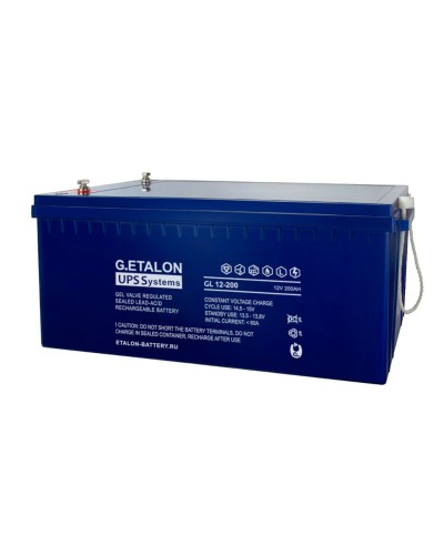G.ETALON GL 12-200. Аккумулятор герметичный свинцово-кислотный. ETALON в Екатеринбурге