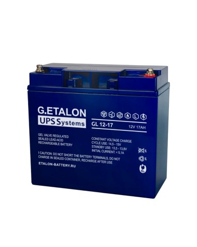 G.ETALON GL 12-17. Аккумулятор герметичный свинцово-кислотный. ETALON в Екатеринбурге