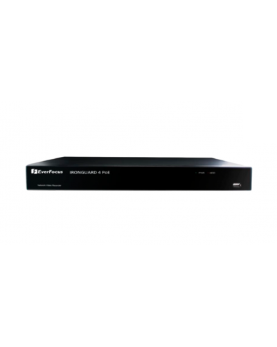IRONGUARD 8 PoE. IP-видеорегистратор 8-канальный. EverFocus в Екатеринбурге