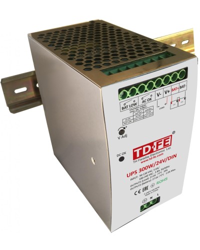 UPS 300W/24V/DIN. Источник вторичного электропитания резервированный. FARADAY в Екатеринбурге
