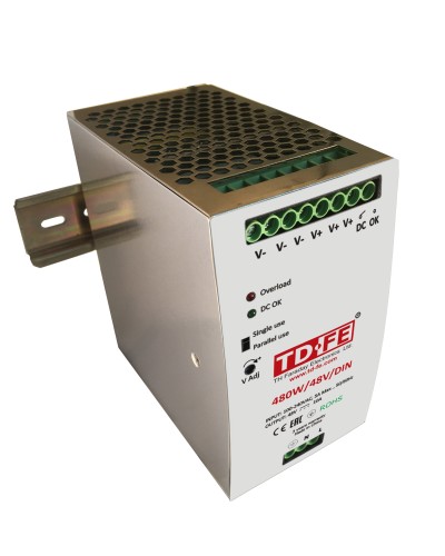 480W/48V/DIN. Блок питания. FARADAY в Екатеринбурге
