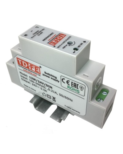 12W/24V/DIN. Блок питания. FARADAY в Екатеринбурге