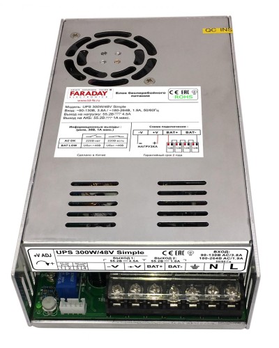 UPS 300W/48V Simple. Блок бесперебойного питания. FARADAY в Екатеринбурге