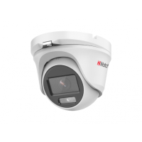 DS-T203L (3.6 mm). Бюджетная видеокамера мультиформатная купольная. HiWatch