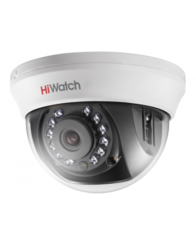 DS-T591(C) (3.6 mm). Бюджетная видеокамера мультиформатная купольная. HiWatch в Екатеринбурге