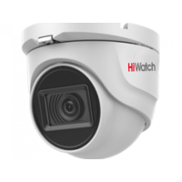 DS-T203A (6 mm). Бюджетная видеокамера мультиформатная купольная. HiWatch