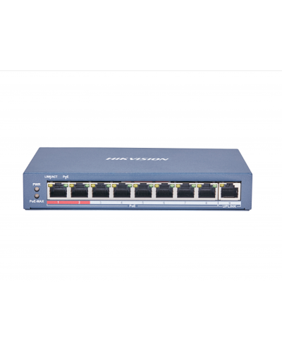 DS-3E0109P-E(C). Коммутатор с питанием POE. Hikvision в Екатеринбурге