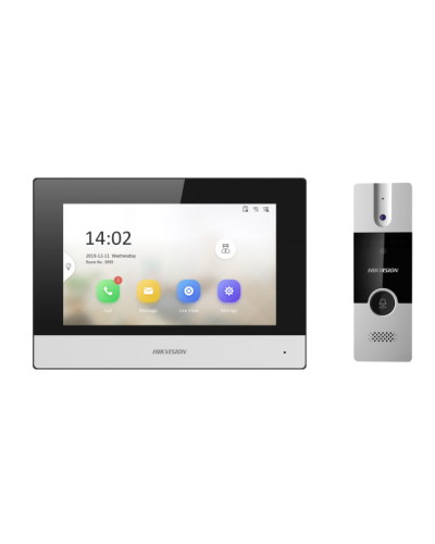 DS-KIS302-P. Комплект IP видеодомофона. Hikvision в Екатеринбурге
