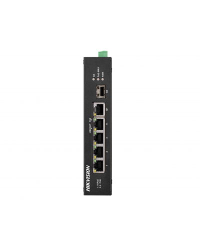 DS-3T0306HP-E/HS. Коммутатор с питанием POE. Hikvision в Екатеринбурге