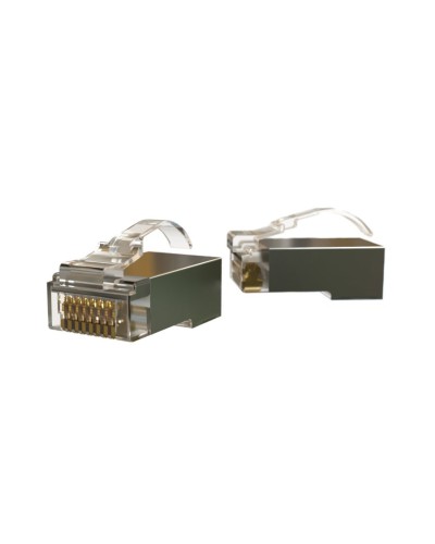 PLEZ-8P8C-UA-C6-SH-100 (100 шт). Разъем RJ-45. Hyperline в Екатеринбурге