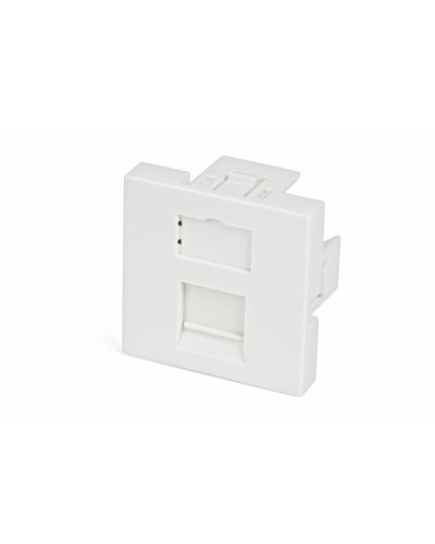 SIP2-1K-M45-45. Вставка 45х45 для 1 модуля формата Keystone Jack, со шторкой. Hyperline в Екатеринбурге
