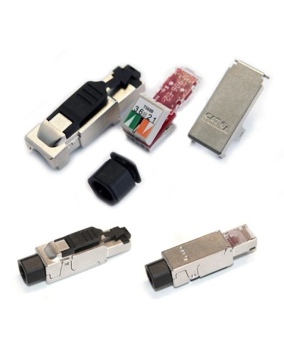PLUF-8P8C-S-C6-SH. Разъем RJ-45. Hyperline в Екатеринбурге