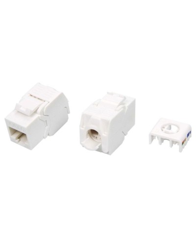 KJ8-8P8C-C6-180-TLS-WH. Вставка Keystone Jack RJ-45. Hyperline в Екатеринбурге