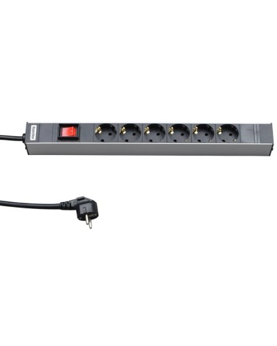 SHE19-6SH-S-2.5EU. Блок розеток 19. Hyperline в Екатеринбурге