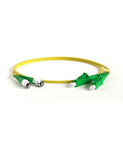 FC-D2-9-FC/AR-LC/AR-H-1M-LSZH-YL. Патч-корд волоконно-оптический FC-LC. Hyperline в Екатеринбурге