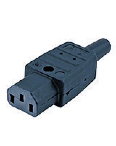 CON-IEC320C13. Разъем IEC. Hyperline в Екатеринбурге