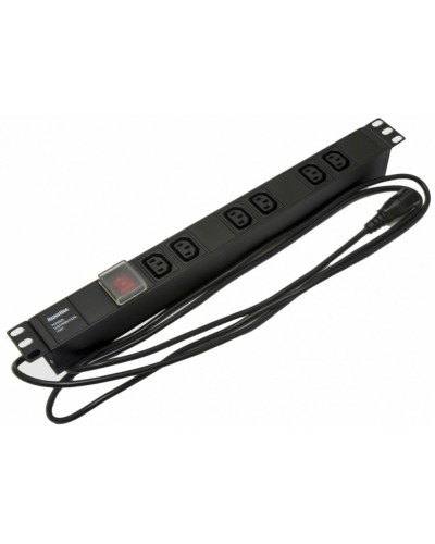 SHE19-6IEC-S-2.5IEC. Блок розеток 19. Hyperline в Екатеринбурге