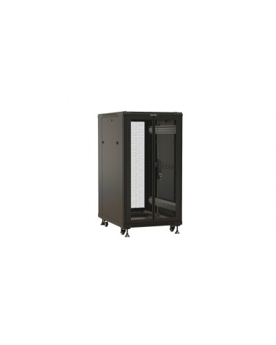 TTBR-2766-DD-RAL9004. Шкаф телекоммуникационный 19 напольный 27U. Hyperline в Екатеринбурге