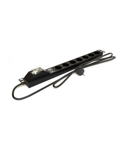 SHE19-7SH-BF-2.5EU. Блок розеток 19. Hyperline в Екатеринбурге