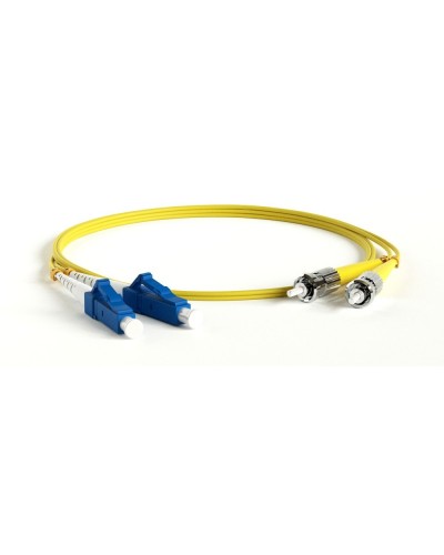 FC-D2-9-LC/UR-ST/UR-H-2M-LSZH-YL. Патч-корд волоконно-оптический ST-LC. Hyperline в Екатеринбурге