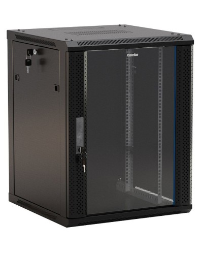 TWB-2766-GP-RAL9004. Шкаф телекоммуникационный 19 настенный 27U. Hyperline в Екатеринбурге