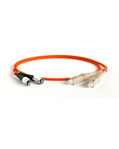 FC-D2-50-FC/PR-SC/PR-H-1M-LSZH-OR. Патч-корд волоконно-оптический SC-FC. Hyperline в Екатеринбурге