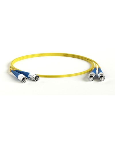 FC-D2-9-FC/UR-FC/UR-H-1M-LSZH-YL. Патч-корд волоконно-оптический FC-FC. Hyperline в Екатеринбурге