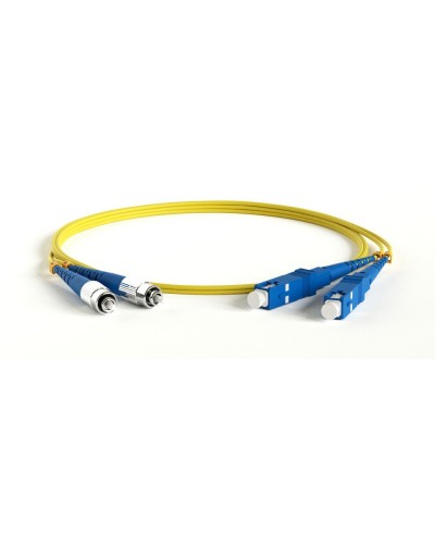FC-D2-9-FC/UR-SC/UR-H-2M-LSZH-YL. Патч-корд волоконно-оптический SC-FC. Hyperline в Екатеринбурге