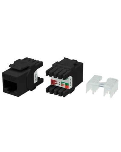 KJ8-8P8C-C5e-180-BK. Вставка Keystone Jack RJ-45. Hyperline в Екатеринбурге