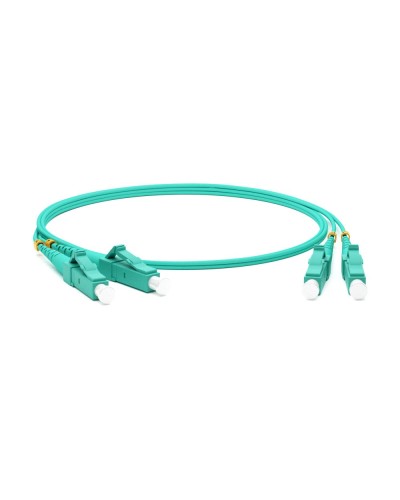 FC-D2-503-SC/PR-ST/PR-H-2M-LSZH-AQ. Патч-корд волоконно-оптический многомодовый. Hyperline в Екатеринбурге