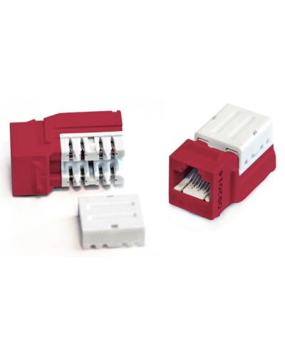 KJNE-8P8C-C5e-90-RD. Вставка Keystone Jack RJ-45. Hyperline в Екатеринбурге