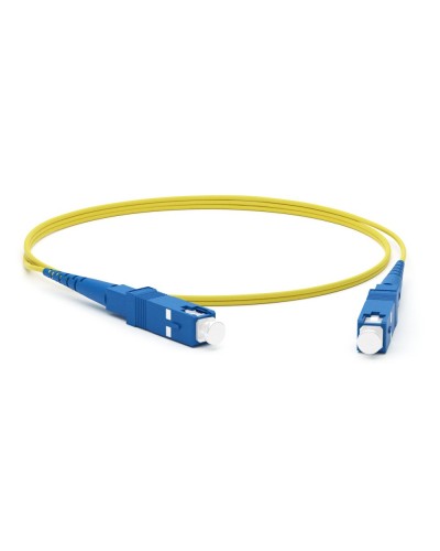 FC-S2-9-SC/UR-SC/UR-H-1M-LSZH-YL. Патч-корд волоконно-оптический одномодовый. Hyperline в Екатеринбурге