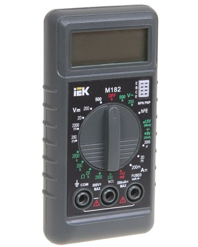 Мультиметр цифровой Compact M182 (TMD-1S-182). Мультиметр цифровой. IEK в Екатеринбурге