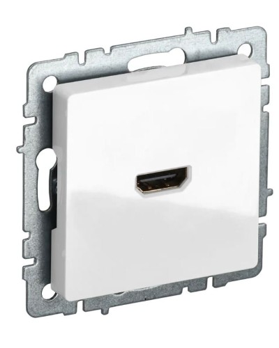 Розетка HDMI РHDMI-0-БрБ белая BRITE (BR-H10-K01). Розетка HDMI. IEK в Екатеринбурге
