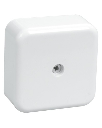 Коробка распаячная КМ41206-01 50х50х20 открытой проводки (4 клеммы 3 мм²) белая (UKO10-050-050-020-K01). Коробка распаячная безгалогенная (HF). IEK в Екатеринбурге